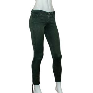 IRO Women's JAROD Ankle Skinny Denim Jeans Green Size 26